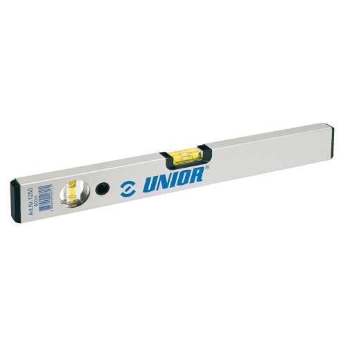 Nivela cu bula Unior 1250, 2 indicatori, aluminiu, 800 mm