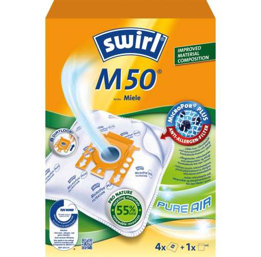 Set 4 saci si 1 filtru pentru aspirator Melitta, M50 / 99757, 6765954