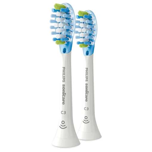 Set 2 rezerve periuta de dinti electrica Philips Sonicare C3 Premium Plaque Control, HX9042/17