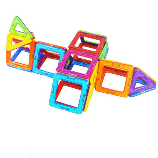 Joc de constructie magnetic - 30 piese, MAGPLAYER, MPB-30, 6940482200403 - imagine 2
