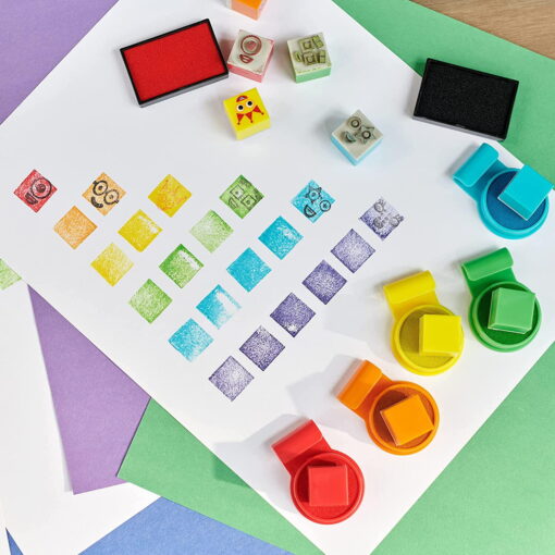 Set activitati cu stampile - Numberblocks, Hand2Mind, HM94563-UK, 5055506409722 - imagine 7