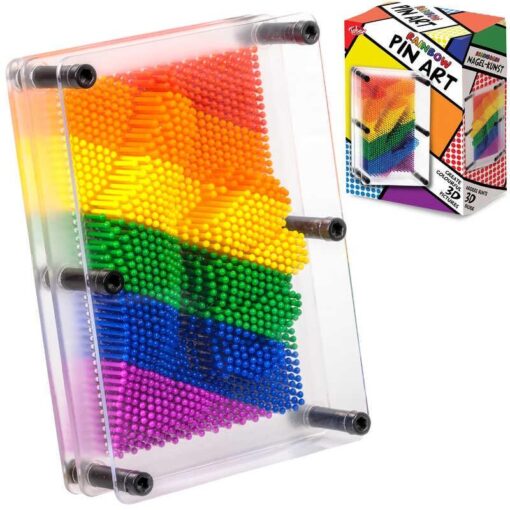 Pin art curcubeu, TOBAR, T37078, 5038728141434