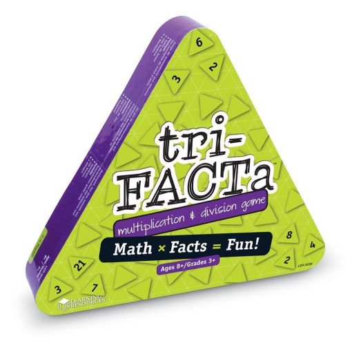 Joc de matematica tri-FACTa - Inmultiri si impartiri, Learning Resources, LER3039, 765023030396 - imagine 6