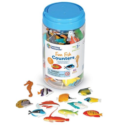Set pentru sortat - Pestisorii jucausi (60 piese), Learning Resources, LER0407, 765023016437 - imagine 4