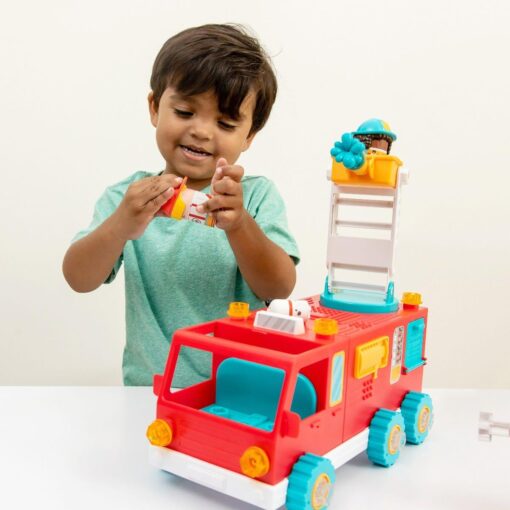 Bormasina Magica - Camionul pompierilor, Educational Insights, EI-4189, 086002041890 - imagine 3