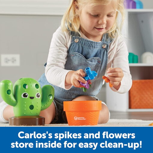 Joc de potrivire cu numere - Cactusul Carlos, Learning Resources, LER9125, 765023091250 - imagine 5