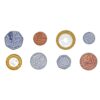 Set cu 700 monede de jucarie (lire), Learning Resources, LSP1800-BLK, 765023518009