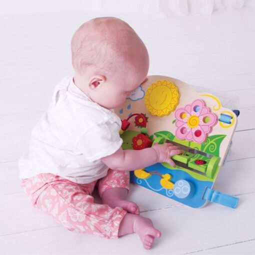 Centru de activitati - In gradina, BIGJIGS Toys, BB115, 691621531150 - imagine 6