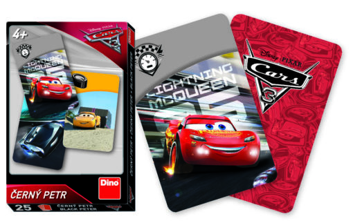Joc de carti - Cars 3, Dino, 605916, 8590878605916
