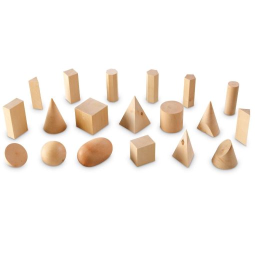 Forme geometrice din lemn (set 19), Learning Resources, LER4298, 765023042986 - imagine 2