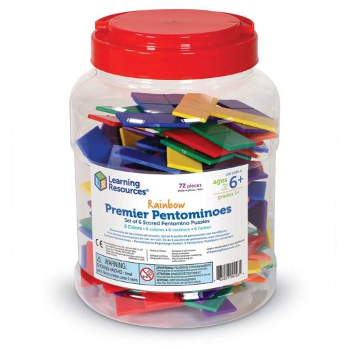 Set forme geometrice - Pentomino, Learning Resources, LER0286-6, 765023002034 - imagine 3