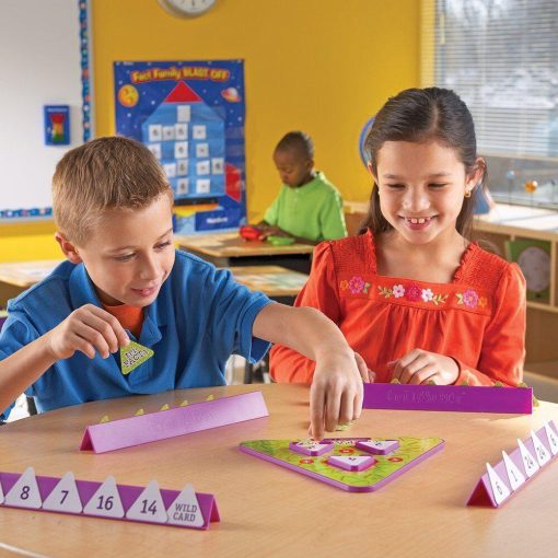 Joc de matematica tri-FACTa - Inmultiri si impartiri, Learning Resources, LER3039, 765023030396 - imagine 3
