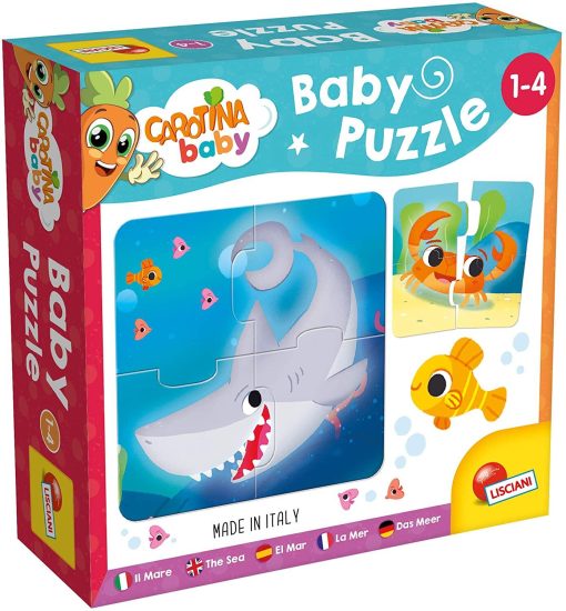 Puzzle - Animalute din mare, LISCIANI, L80069, 8008324080069