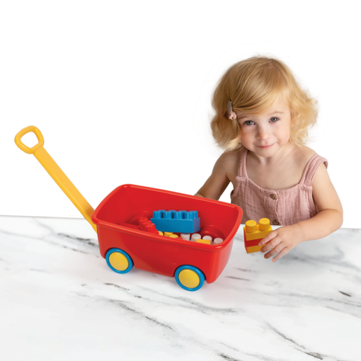 Primul meu carucior cu cuburi, DOLU, D5199, 8690089051998 - imagine 3