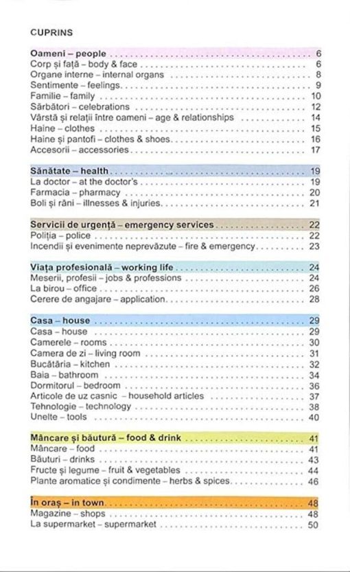 Vocabularul de baza in imagini - Limba engleza, Corint, EDU254, 9786067820287 - imagine 4