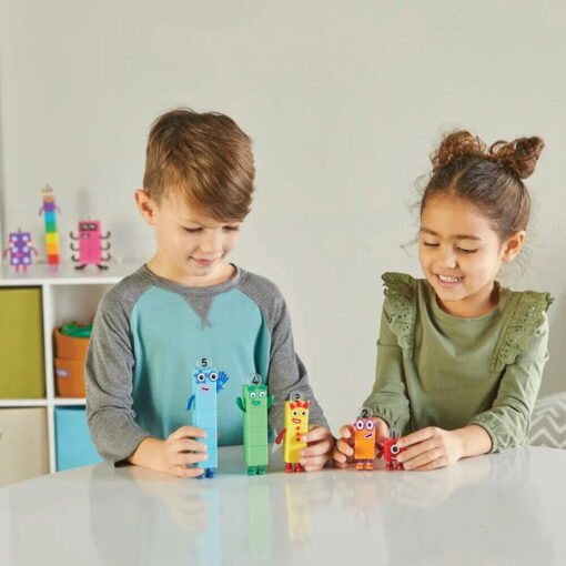 Set figurine Numberblocks - De la Unu la Cinci, Learning Resources, HM95356-UK, 5055506410452 - imagine 4