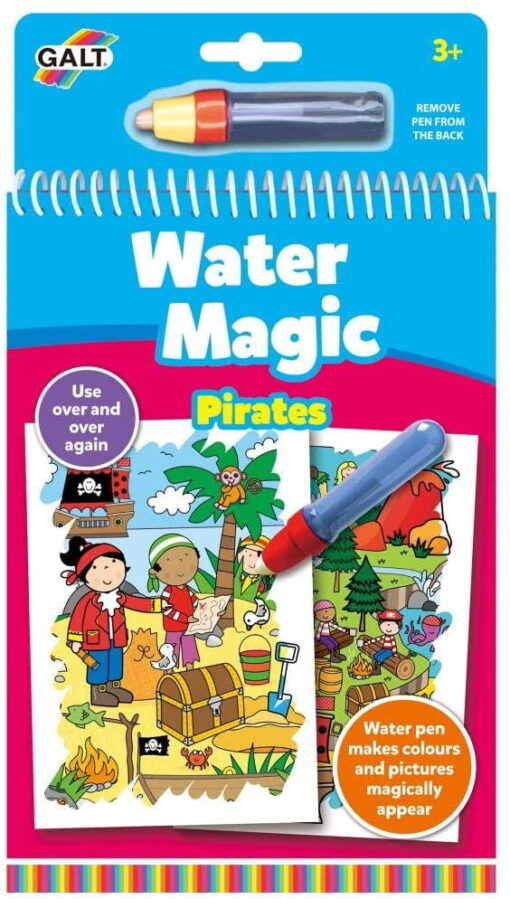 Water Magic: Carte de colorat Pirati, Galt, 1005443, 5011979617484