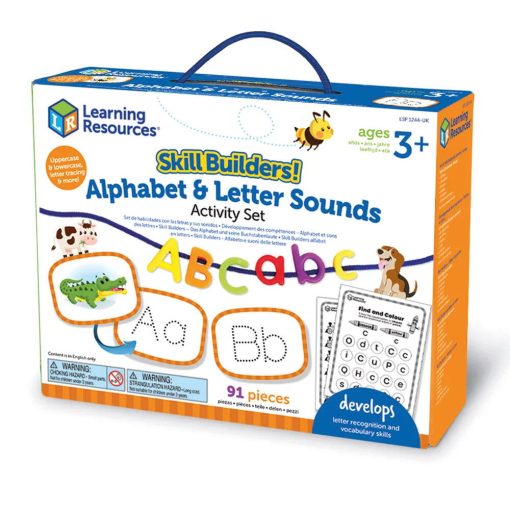 Set activitati educative - Alfabet & sunete, Learning Resources, LSP1244-UK, 5055506409753