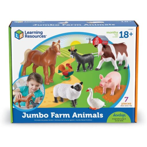 Joc de rol - Animalute de la ferma, Learning Resources, LER0694, 765023006940 - imagine 4