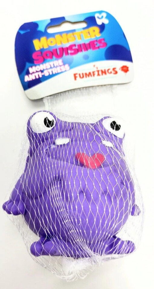 Jucarie Squishy - Monstrulet prietenos, Keycraft, NV444, 5037832314956 - imagine 5