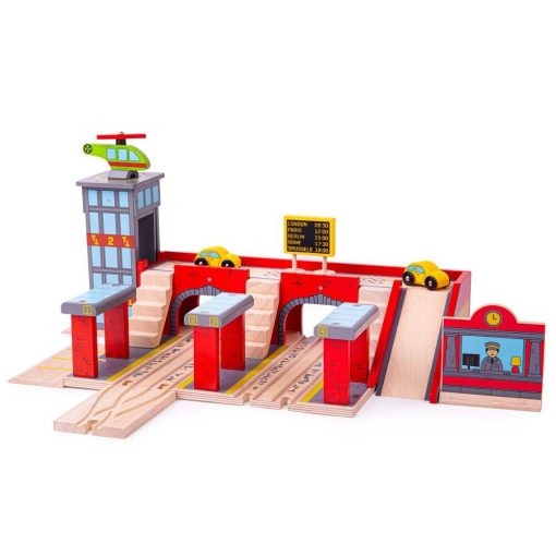 Gara centrala, BIGJIGS Toys, BJT272, 691621092729