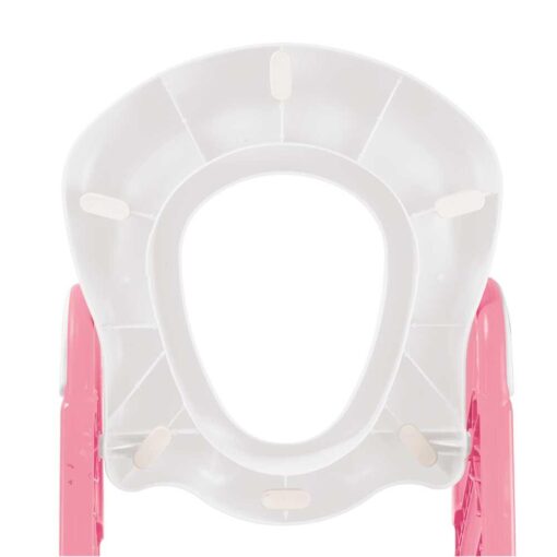Reductor pentru toaleta cu scarita - Roz, DOLU, D7250, 8690089072504 - imagine 5