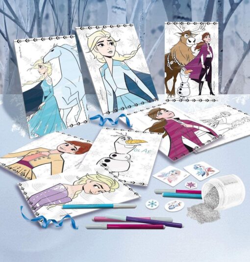 Masuta de studiu Frozen 2, LISCIANI, L73719, 8008324073719 - imagine 2