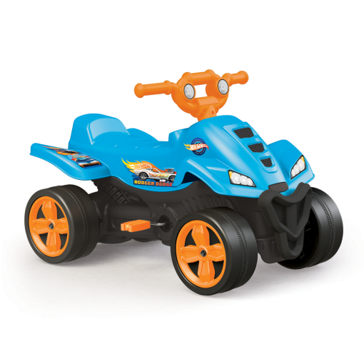 ATV cu pedale - Hot Wheels, HOT WHEELS, D2365, 8690089023650