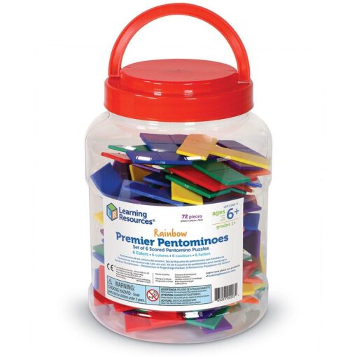 Set forme geometrice - Pentomino, Learning Resources, LER0286-6, 765023002034 - imagine 4