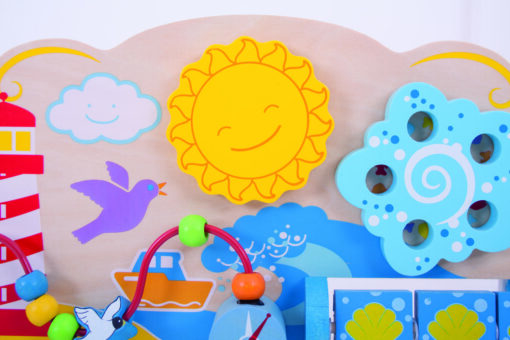Centru de activitati - La mare, BIGJIGS Toys, BB116, 691621531167 - imagine 3