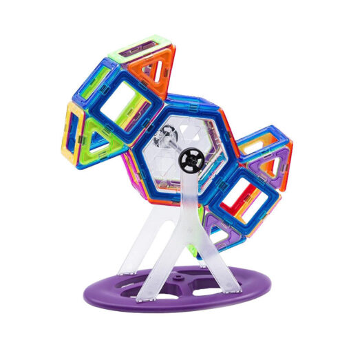 Set de constructie magnetic - 72 piese, MAGPLAYER, MPA-72, 6940482200342 - imagine 2