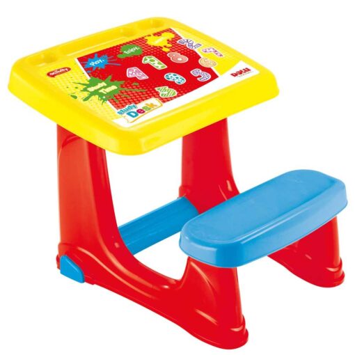Masuta de studiu cu scaun - Colorata, DOLU, D7063, 8690089070630