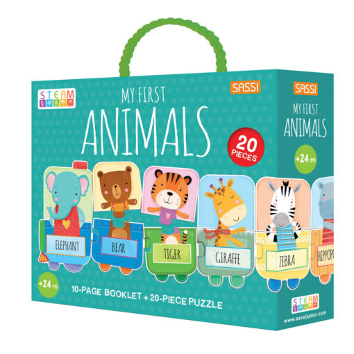 Set STEAM - Invatam animalutele, Sassi, 978-88-303-0480-2, 9788830304802