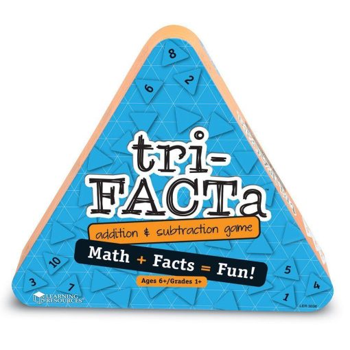 Joc de matematica tri-FACTa - Adunari si scaderi, Learning Resources, LER3038, 765023030389 - imagine 7