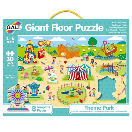 Puzzle Podea: Parcul de distractii (30 piese), Galt, 1005095, 5011979584830