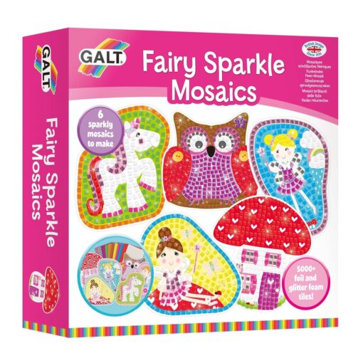 Set creativ - Mozaic Fairy Friends, Galt, 1003916, 5011979553300 - imagine 6