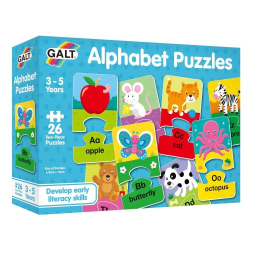 Set 26 de puzzle-uri Alfabet (2 piese), Galt, 1105047, 5011979526533 - imagine 3