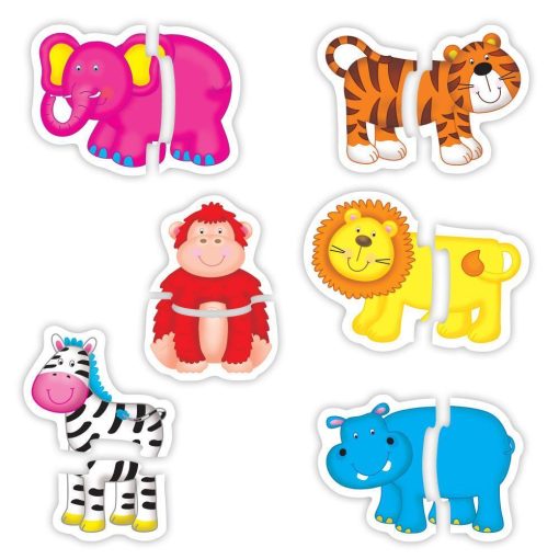 Baby Puzzle: Animale din jungla (2 piese), Galt, 1003031, 5011979526434 - imagine 2