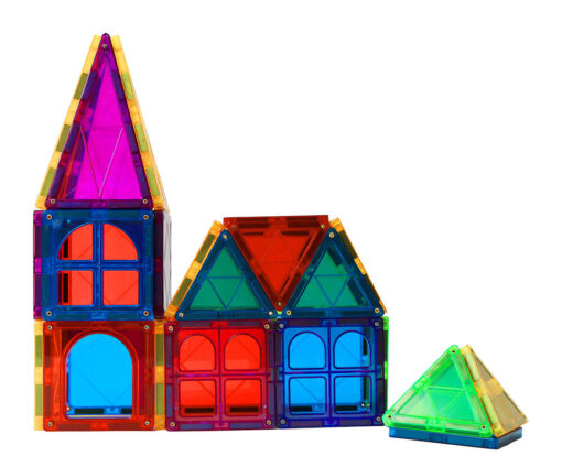 Set de constructie magnetic - 32 piese, MAGPLAYER, MPL-32, 6940482203985 - imagine 5