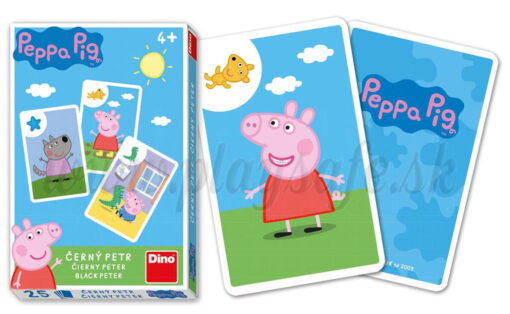 Joc de carti - Peppa Pig, Dino, 605992, 8590878605992