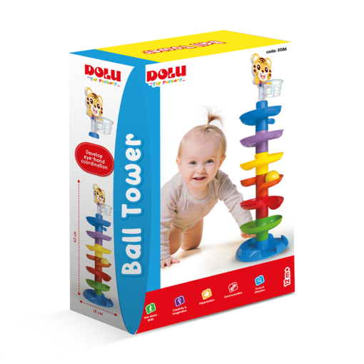 Turnuletul meu cu bila (63 cm), DOLU, D5086, 8690089050861 - imagine 3