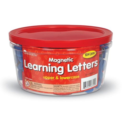 Litere magnetice mari si mici, Learning Resources, LER6304, 765023063042 - imagine 6