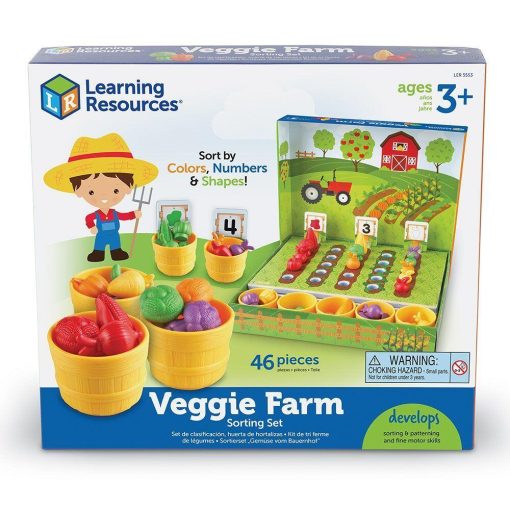 Set pentru sortat - Gradina de la ferma, Learning Resources, LER5553, 765023055535