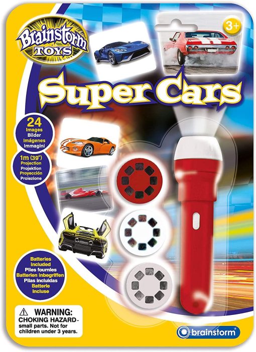 Proiector tip lanterna - Super masini, Brainstorm, E2047, 5060122733205