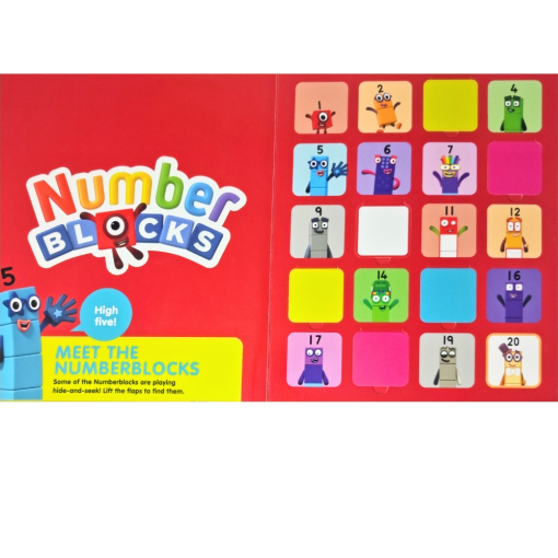 Carticica Deschide ferestrele - Numberblocks 1-20, Numberblocks, 9781782266044 - imagine 2