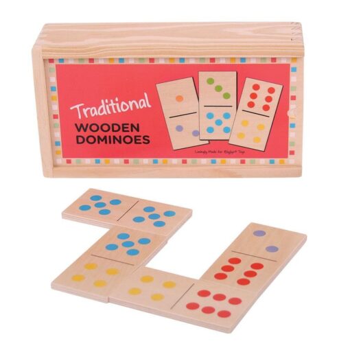 Joc Domino Clasic, BIGJIGS Toys, BJ784, 691621197844