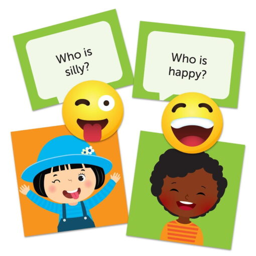Jocul emotiilor  - Cine, ce simte?, Learning Resources, LER6374, 765023063745 - imagine 2