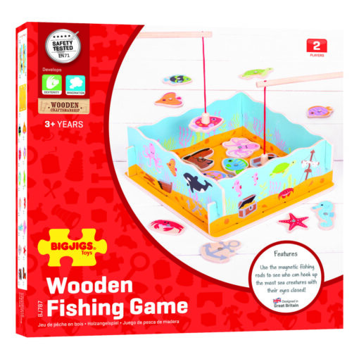 Joc magnetic - Hai sa pescuim, BIGJIGS Toys, BJ787, 691621197875 - imagine 7