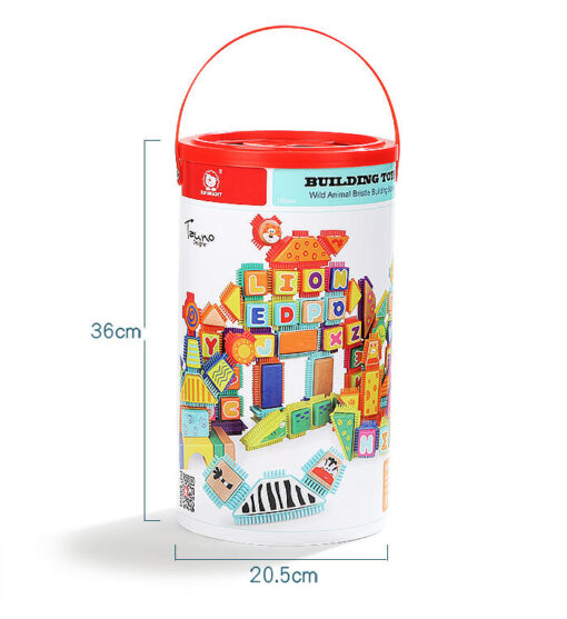 Set de constructie - Animalute salbatice, Topbright, 120347, 6971325130168 - imagine 7