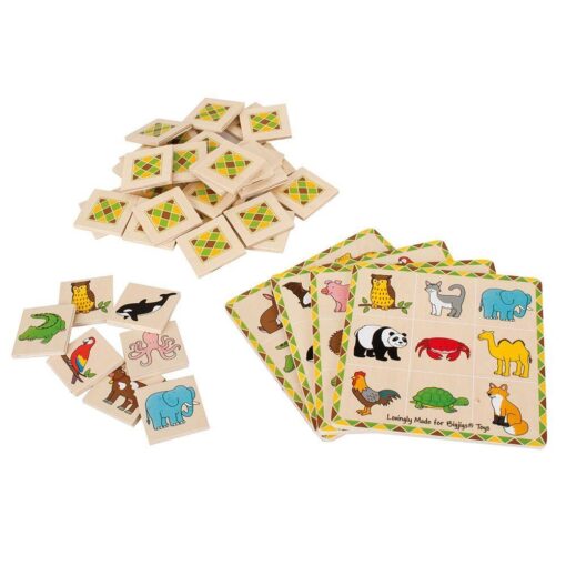 Joc de memorie - Loto, BIGJIGS Toys, BJ791, 691621197912
